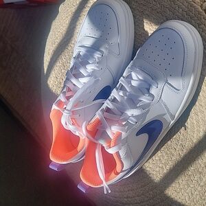 Nike Court Bourough White and Purple  Sneakers